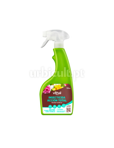 Spray Inseticida Ação Total Vithal Garden 750ml | Vithal Garden | lagartas, acaricida, inseticida, spray, cochonilhas, ácaros, t