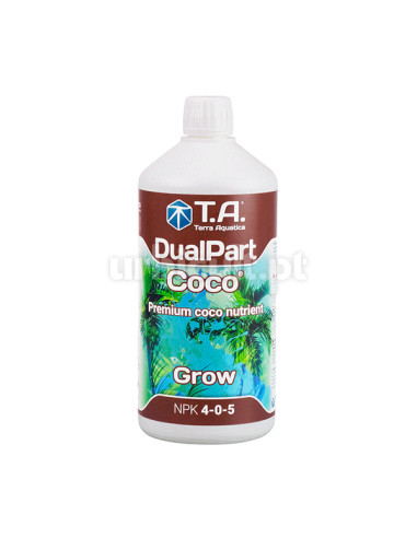 DualPart Coco Grow (0.5 a 10L) | Nutrientes Minerais | 