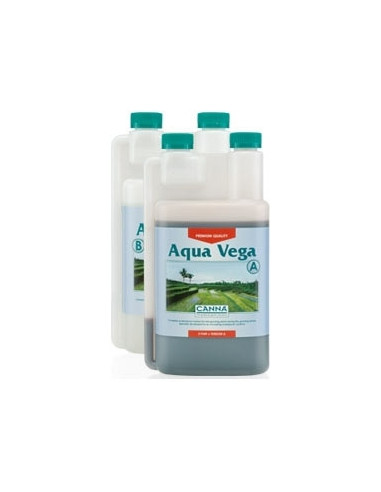 Canna Aqua Vega A+B (2x1L e 2x5L) | Nutrientes Base | 