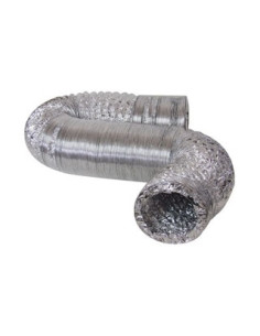 Tubo Extracção Alumínio (Caixa 5m)