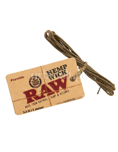 Raw Hemp Wick 100cm | Raw Life | 