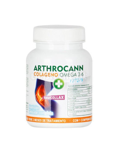 ARTHROCANN Colagénio e Omega 3-6 Forte | Cápsulas e Supositórios de CBD