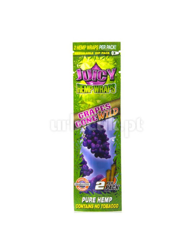 Juicy Hemp Wraps Grapes Gone Wild (x2) | Juicy Blunts